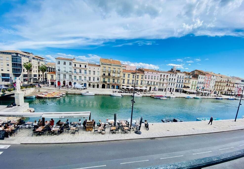 "Royal" Magnifique Appartement Avec Vue Sur Le Cadre Royal Sète Buitenkant foto