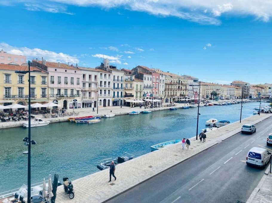 "Royal" Magnifique Appartement Avec Vue Sur Le Cadre Royal Sète Buitenkant foto