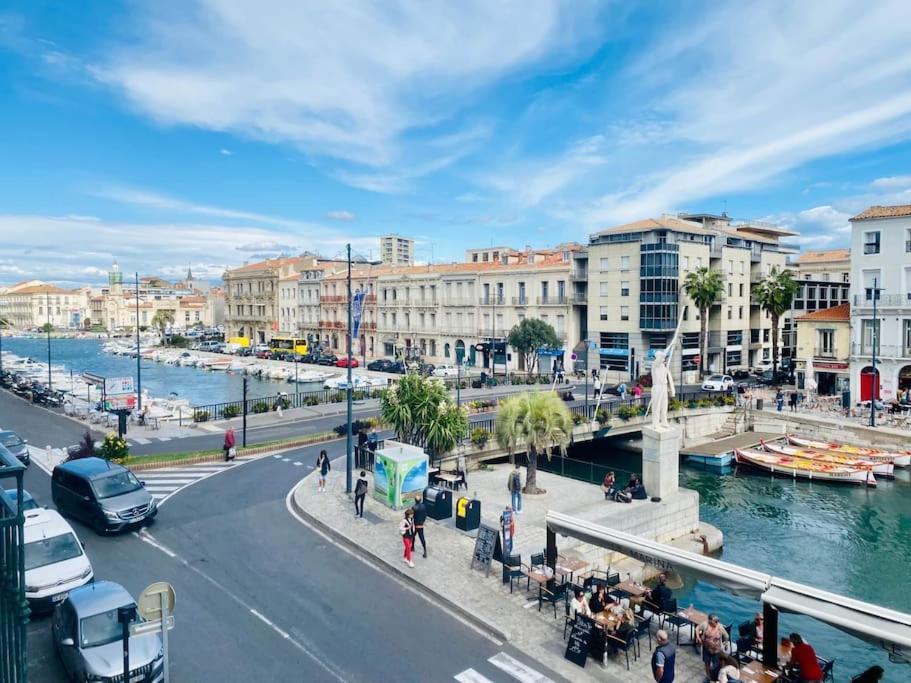 "Royal" Magnifique Appartement Avec Vue Sur Le Cadre Royal Sète Buitenkant foto